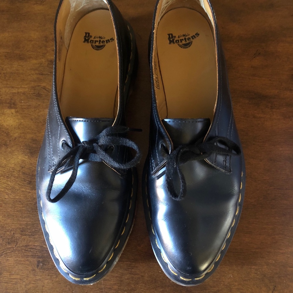 Dr Martens Siano Black Pointed Loafer